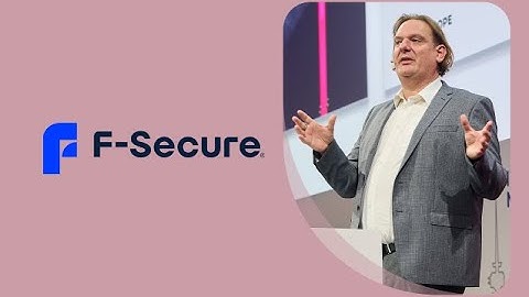 F-Secure – Andreas Meyer, Business Development Manager