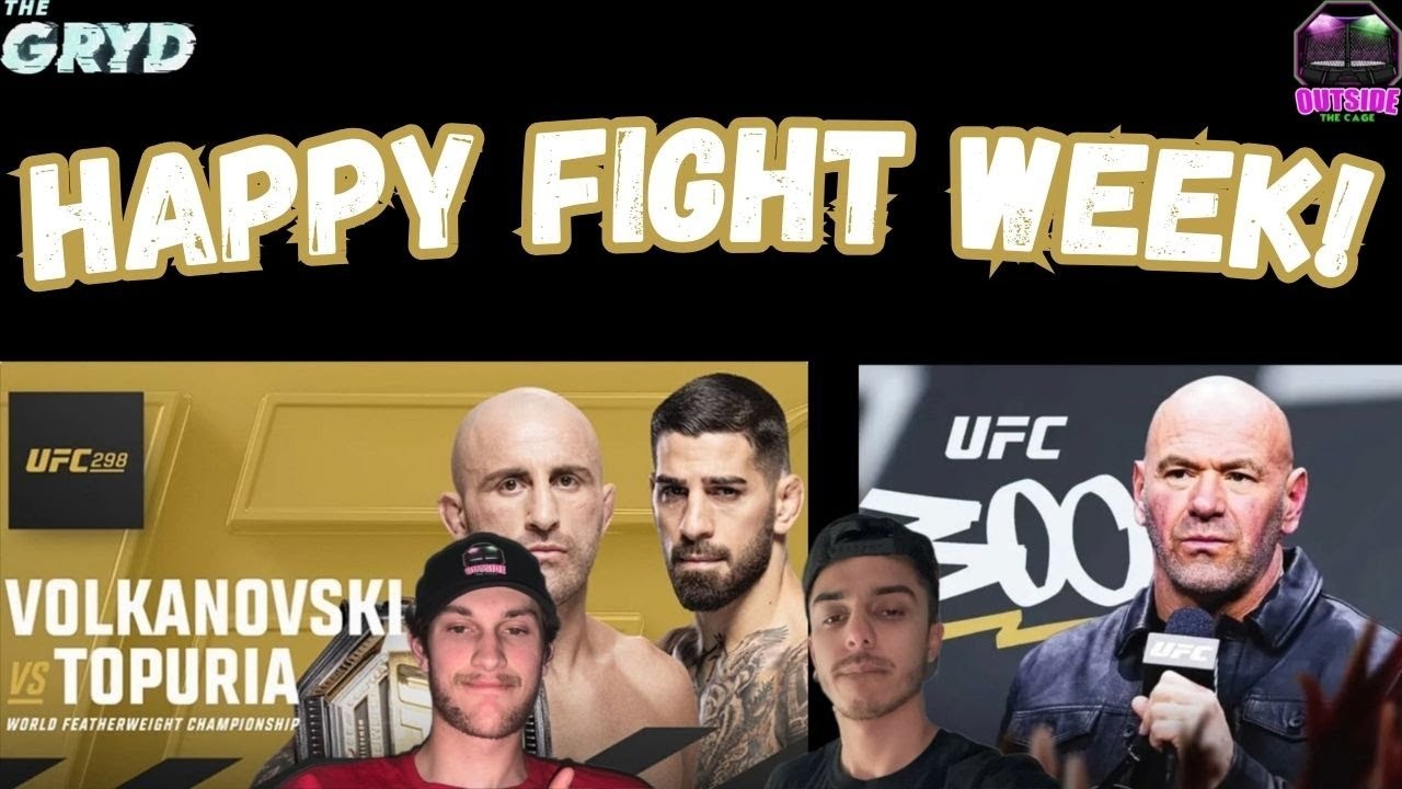 It's UFC 298 Fight Week!! When Will We Get The Announcement For UFC 300?