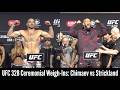 UFC 328 Weigh-Ins: Chimaev vs Strickland 🥊