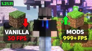 Minecraft 1.21.11 FPS Boost Mods for Low-End Device 🤯 (No Lag) | MrGotamXD