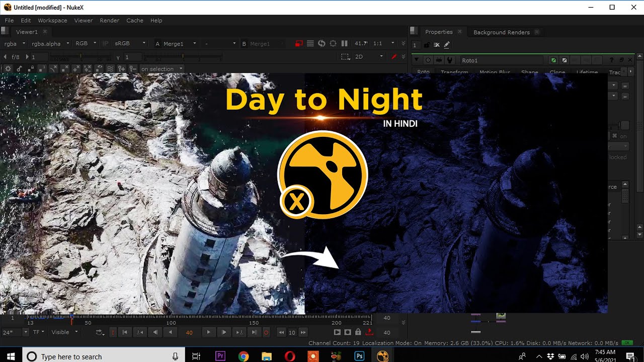 Nuke Tutorial How To Convert Day To Night In Nuke Day To Night In Nuke Tutorial How To Convert Day To Night In Nuke Day To Night In