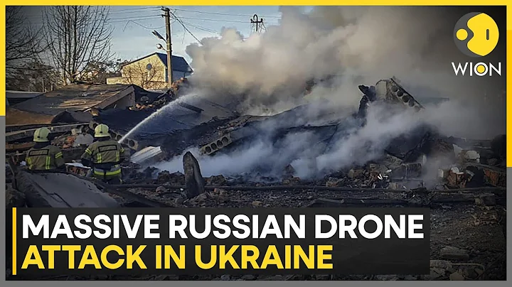 Russia Launches Massive Drone Attack on Ukraine Targeting 19 Locations | WION