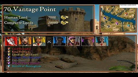 Stronghold Crusader Oasis 70  Vantage Point