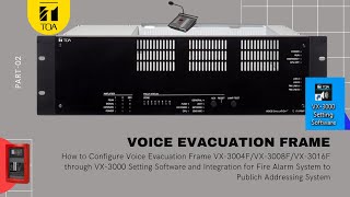 VX-3004F/VX-3008F/VX-3016F VOICE EVACUATION FRAME CONFIGURATION AND FIRE ALARM SYSTEM INTEGRATION-02