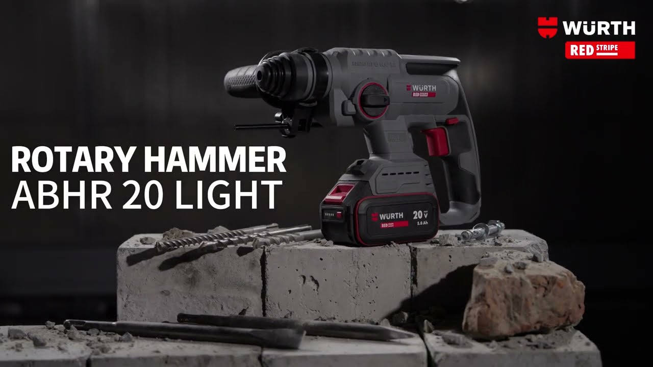 Würth RedStripe | Cordless Rotary Hammer ABHR 20 LIGHT