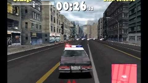 Driver 1 PS1 Cheats Secret Car And Speed Boost NEW YORK COP CAR