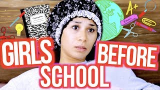 WHAT GIRLS DO BEFORE SCHOOL | MyLifeAsEva