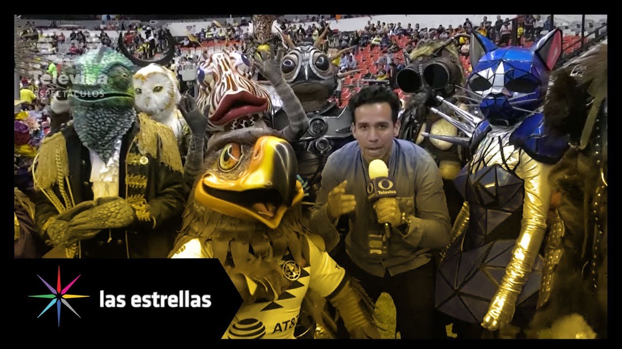 Personajes de '¿Quién es la máscara?' llegan al Estadio Azteca | Las Estrellas
