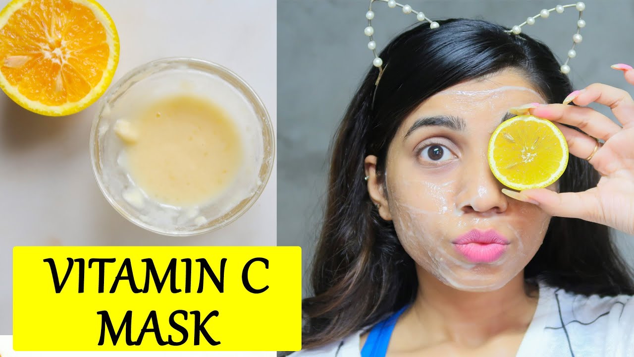 DIY VITAMIN C MASK SURABHI PISAL YouTube