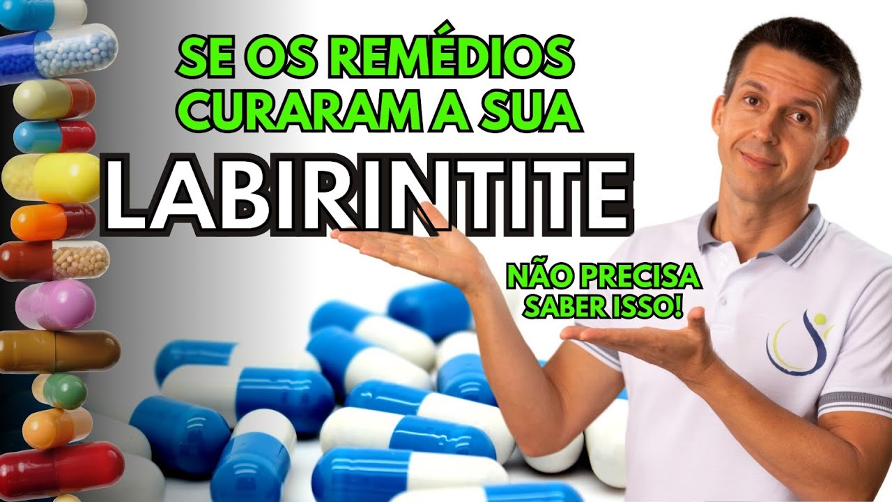 COMO MELHORAR A LABIRINTITE SEM REMÉDIOS - YouTube