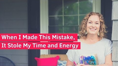 When I Made This Mistake, It Stole My Time and Energy | Jen Liddy Coaching