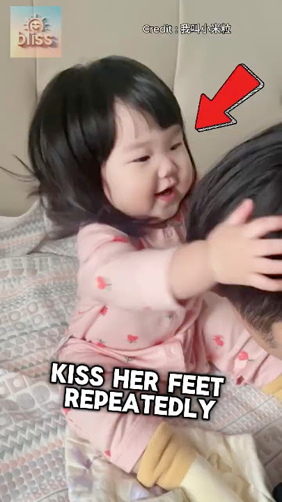 The Joy of a Little Girl Playing Random Games with Her Dad! 😅 ❤️ #shorts #cute