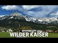 Austrias the wilder kaiser mountains  ellmau going scheffau and sll