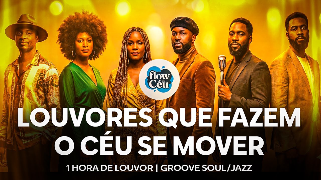 LOUVORES QUE FAZEM O CÉU SE MOVER | VERSÃO GROOVE SOUL / JAZZ | FLOW DO CÉU