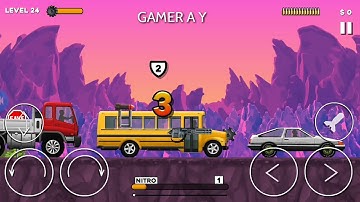 Death Chase Nitro - gameplay | Part 3 levels 20-25  ( Ios Android  Mobile Offline Game) Gamer A Y |