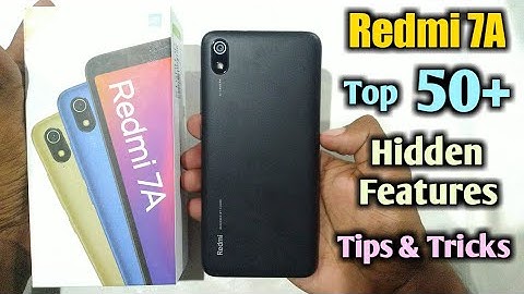 Redmi 7A Top 50+ Hidden Features | Redmi 7A Tips & Tricks in Hindi