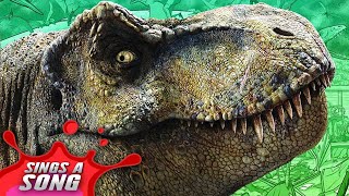 Tyrannosaurus Rex Sings A Song (Jurassic Park   World Dinosaur Parody Rap)