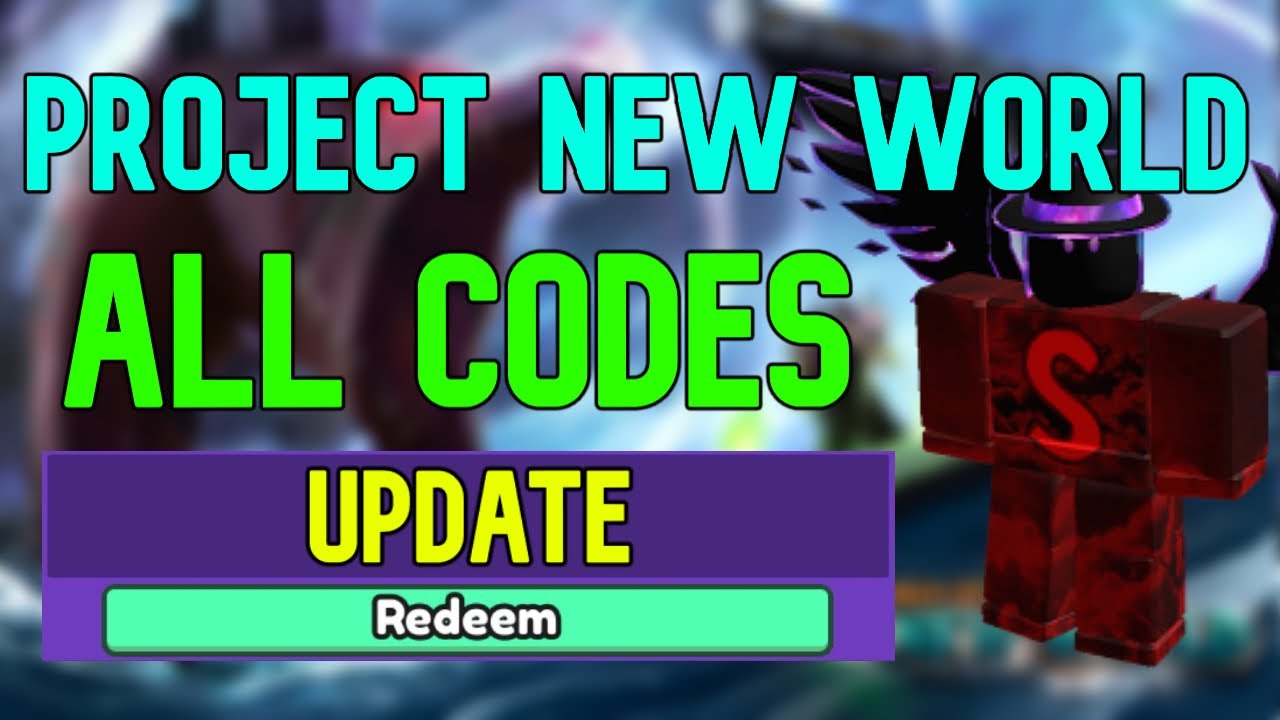 All Secret project new world Codes 2022  Codes for project new world 2022  - Roblox Code 