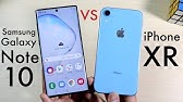 Iphone Xr Vs Samsung Galaxy S8 Plus Detailed Comparison Youtube