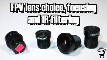 FPV Lenses: Focusing, FOV comparison and IR Filtering
