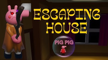 HOW TO ESCAPE HOUSE IN PIG PIG 🏠#roblox #piggy #subscribe