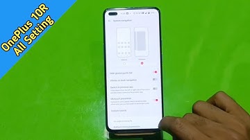 How To Hide Navigation Button in Oneplus 10R , Hide Back Button Setting in Oneplus 10R