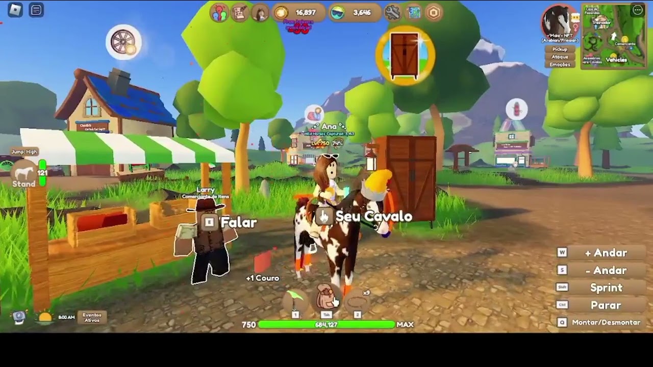 COMO FAZER UMA SELA PARA O SEU CAVALO - Wild Horse Island