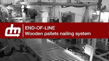 Wooden pallets nailing system - END-OF-LINE | Dal Maschio SRL
