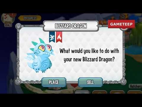 How to breed Blizzard Dragon 100% Real! Dragon City Mobile!