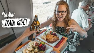 Is Polish Train Food Any Good?? + Poznań Apartment Tour 😍 (Wrocław to Poznań)