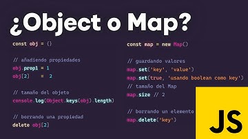 Map vs Object en JavaScript. ¿Qué son los Map y cuándo usarlos? 🤔