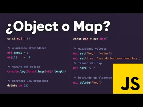 Map vs Object en JavaScript. ¿Qué son los Map y cuándo usarlos? 🤔