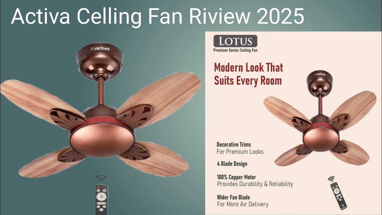 Activa Premium series Lotus 600 mm Bldc Celling Fan Riview 🙂 Jay Ganesh Electricals 