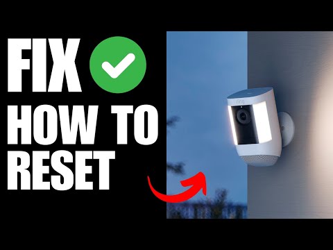 How To Reset RING Spotlight Camera - Step by Step