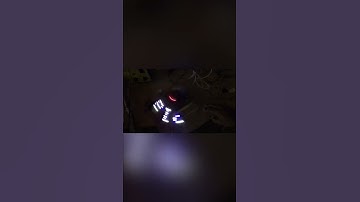 Propeller Display using LED and Arduino Nano #electronic #electronic