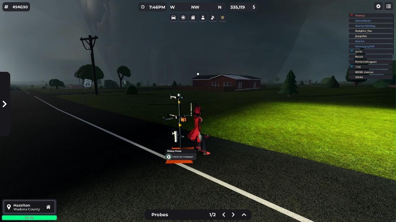 Roblox Twisted 204mph ef5 bricks my game - YouTube
