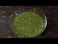 Salsa Verde Cruda (como hacer Salsa verde cruda)