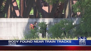 Police investigating body found near train tracks in Chicopee