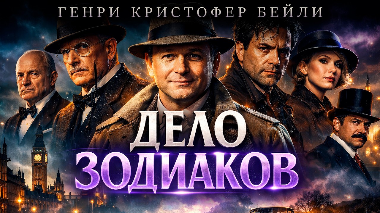 Генри Кристофер Бейли - ДЕЛО ЗОДИАКОВ | Детектив | Аудиокнига (Рассказ) | Большешальский