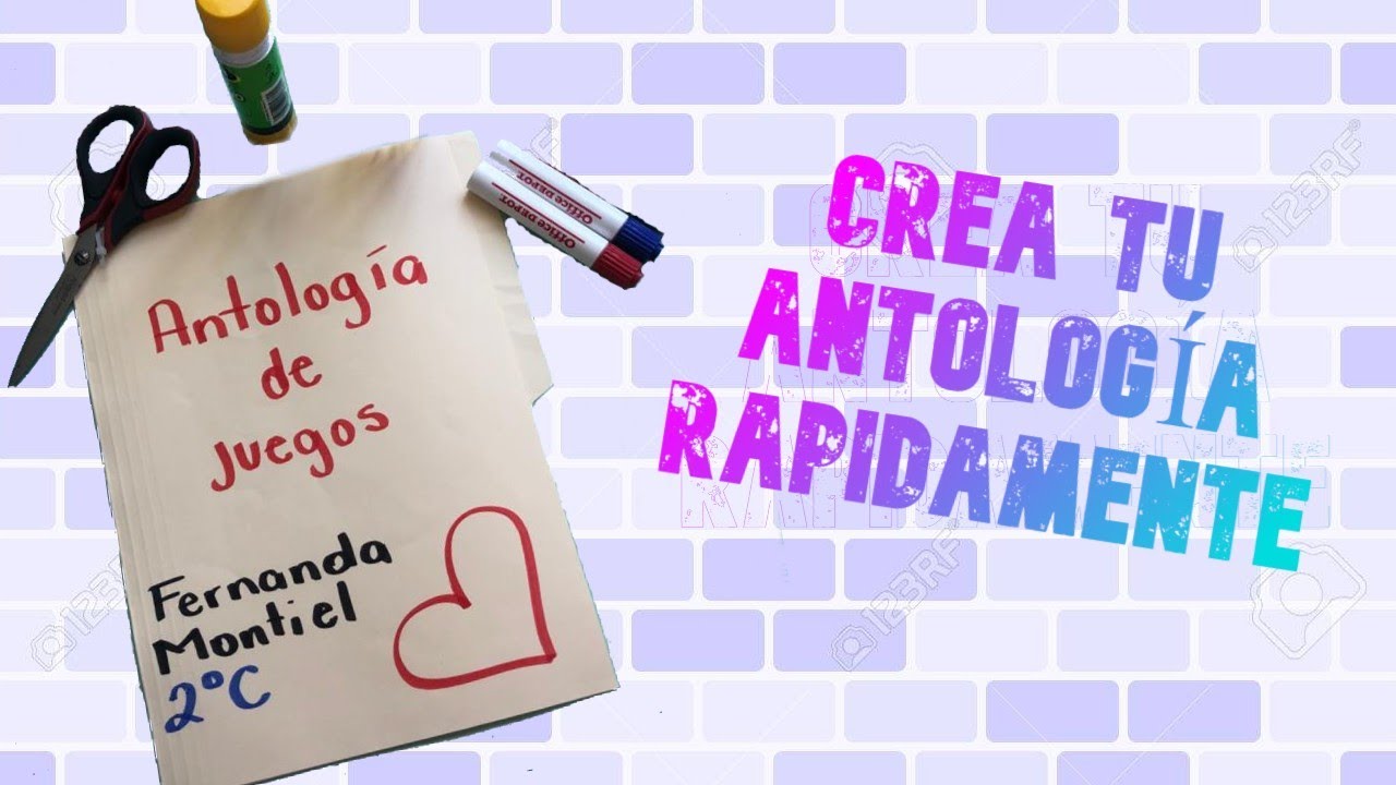 CREA TU ANTOLOGÍA - YouTube