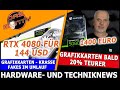 RTX 4080 für 144USD? - Echt oder Fake? | Grafikkarten nochmals teurer |  | Ryzen 9850X3D mit 5,75GHz