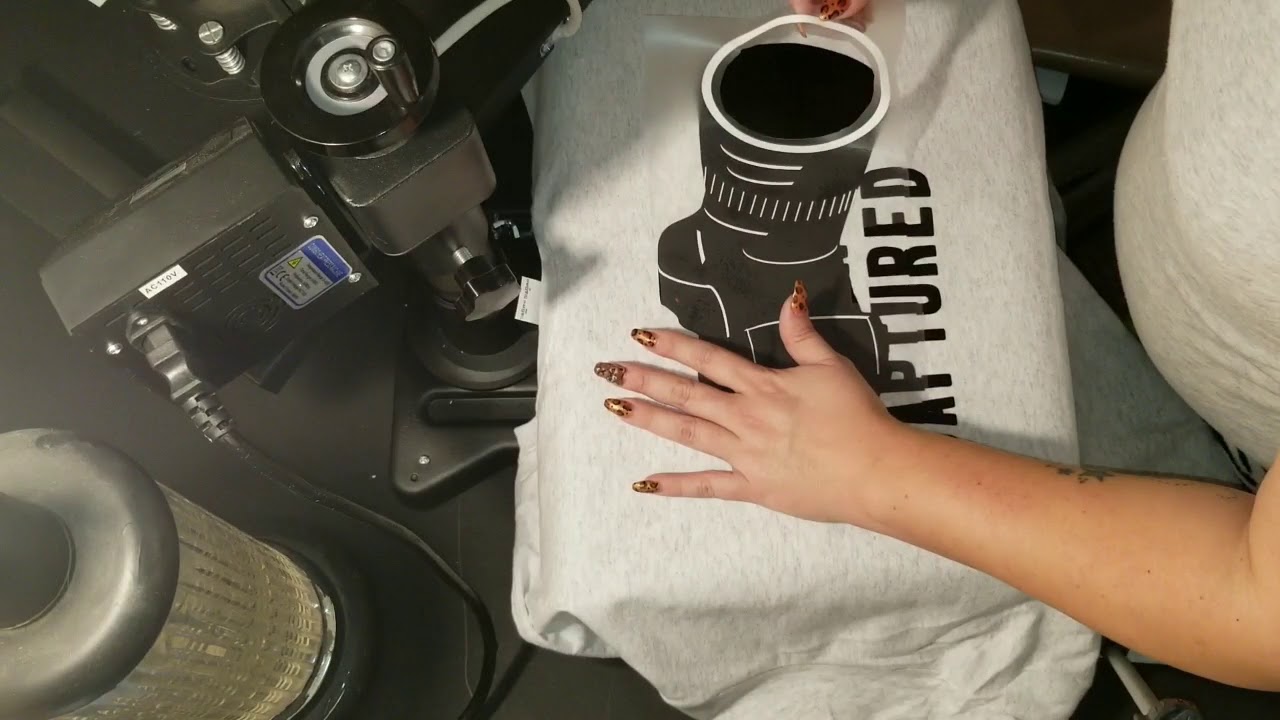 Layering Heat Transfer Vinyl YouTube