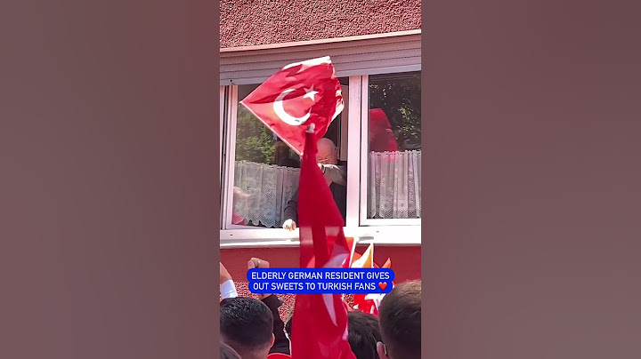 Dieser ältere Deutsche🇩🇪🧓 verteilte Süßigkeiten an türkische 🇹🇷 Fans #europameisterschaft #türkei