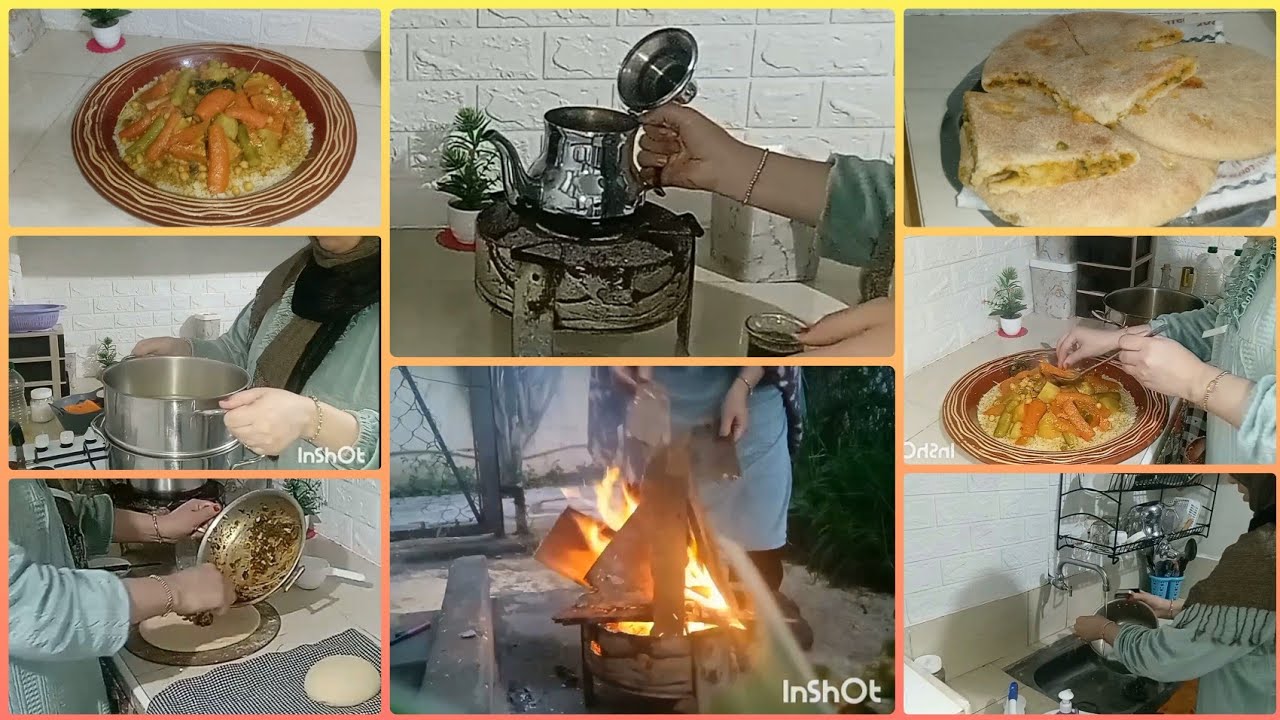 روتين يوم الجمعة عامر حداݣة يلالة 👌 قضا عليا البرد شعلت العافية🔥وجدت خبز الشحمة ياسلام😋