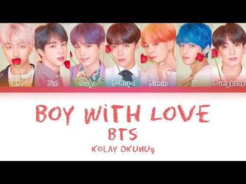 BTS (방탄소년단) 'Boy With Luv' Feat. Halsey|HD (Kolay Okunuş-Easy Lycris) by SLEEPY A.R.M.Y