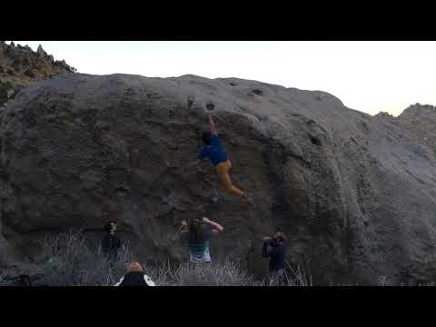 Beta Video for climb Zen Flute v10, Bishop