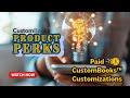 CustomBooks™ Product Perks - November 2025: Paid CustomBooks™ Customization