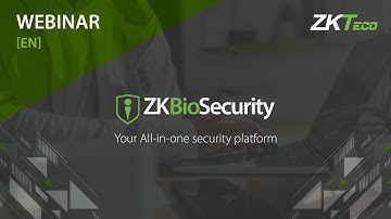 ZKBioSecurity | Webinar & Online Training