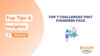 Top 7 Challenges that Founders Face
