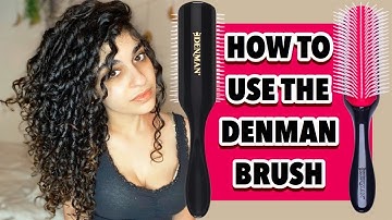 HOW TO DEFINE YOUR CURLS WITH THE DENMAN BRUSH (3A/3B Curls)